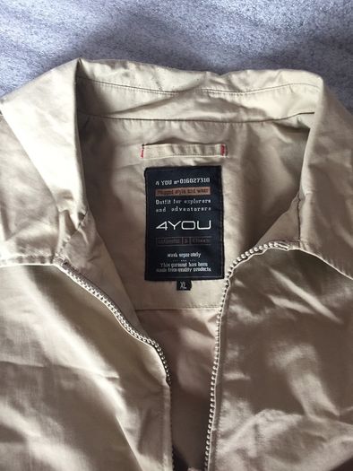 Jacket size xl