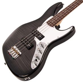 Fret-King Perception Custom Bass in Blackburst