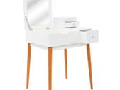 Dressing Table with Mirror MDF 60x50x86 cm