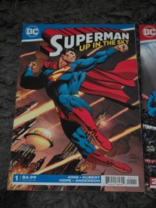 Superman Up in The Sky Comics