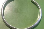 Sterling silver bangle