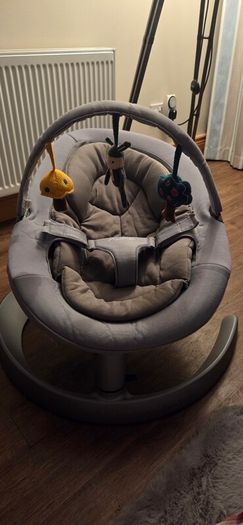 BUNDLE  Stokke pram, next to me cot and Nuna leaf grow  (excellent condition)