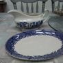Blue Willow Gravy Boat & Underplate + Another Image 3