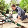 Bosch PCM8 Mitre Saw with Floor Stand Image 4