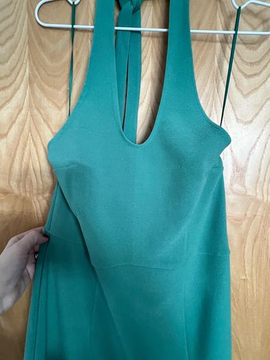 women dress maxi Abercrombie and Fitch size M light green