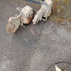 2x partner k 650 consaws and transformer