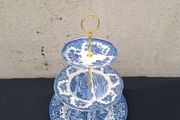 Blue cake stand postage possible