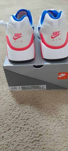 Nike Air Max 180 Ultramarine (2024) UK-7/EUR-41 FJ9259-100 White/Ultramarine/Solar Red/Black-2024