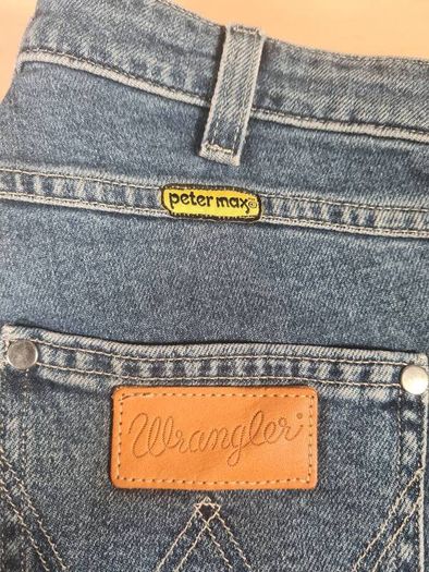 womens WRANGLER PETER MAX EDITION jeans RETRO SLIM  size W 27 L 31 high waisted stretchy