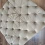 Ottoman - Cream / Tan Image 3