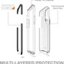 GEAR4 Samsung Galaxy S20 Rugged D30 Military Standard Back Case Cover Clear/Blk Image 3