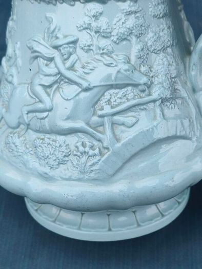 10" W.Ridgway Georgian Saltware Pitcher