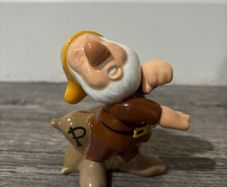 Rare Disney Sneezy Ceramic Pepper Shaker Snow White