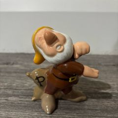 Rare Disney Sneezy Ceramic Pepper Shaker Snow White