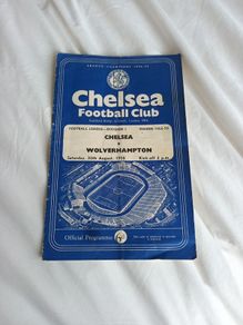 Chelsea programmes 1958 to 1971