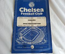 Chelsea programmes 1958 to 1971