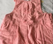 Girls dungarees shorts 3/6 mths