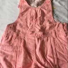 Girls dungarees shorts 3/6 mths