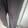 Crivit light black men's cargo pants size L/XL UKW40 L32 Postage included Image 2