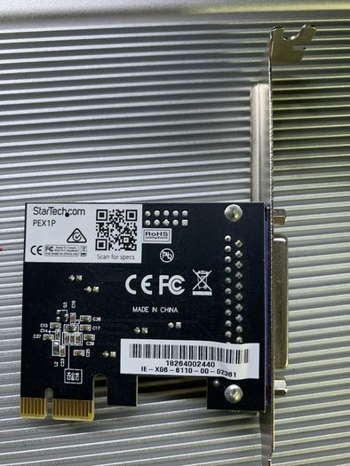 Pcie Adapter 1-port Parallel Pcie Card, Pci E