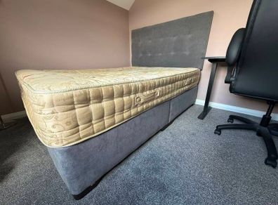 King Size Divan Bed and Mattress