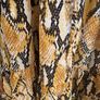 River Island mustard animal skin pattern dress above the knee size UK10 EU38 Postage included Image 4