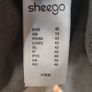 Sheego cross over grey long sleeve midi dress size UK14 EU42 Perfect condition Postage included Image 5