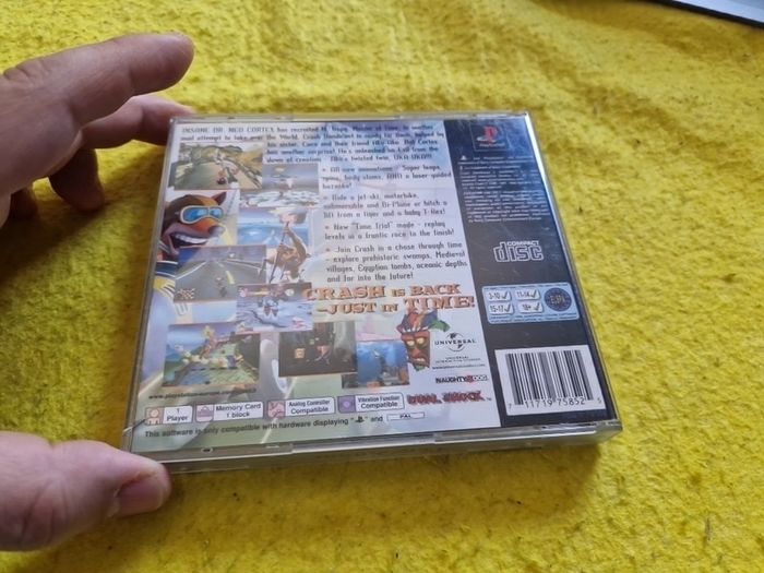 Crash Bandicoot 3 PlayStation1 Ps1 PlayStation2 Ps2 Games Original
