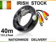main image for ad 40m Ready Made Cable - Plug and Play BNC and DC Power for CCTV Security Video