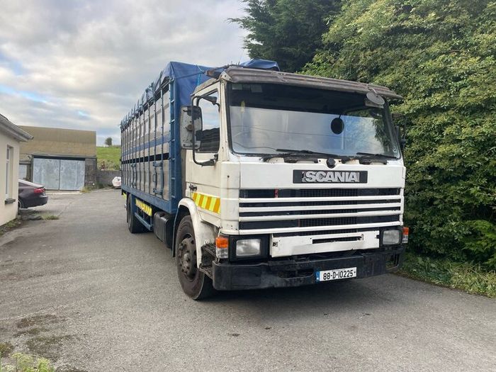 Vintage Scania Cattle Lorry