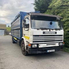 1988 Scania cattle lorry