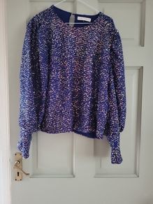 ladies sparkly top size 16