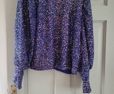 ladies sparkly top size 16