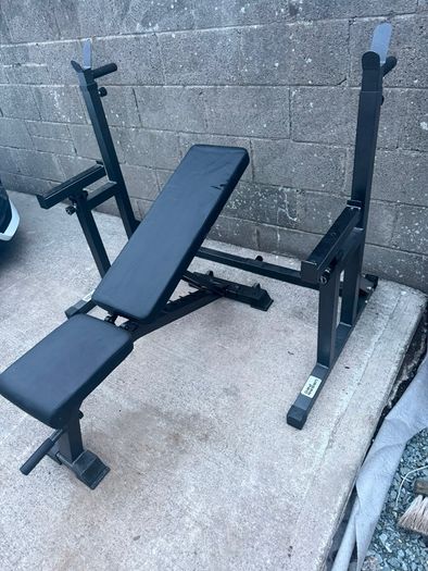 weight bench squat rack