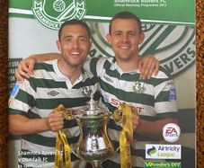 2013 Shamrock Rovers v Bohemian FC - Airtricity League & v Dundalk FC - EA Sports Cup Programme