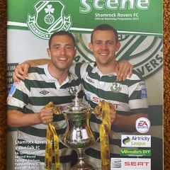 2013 Shamrock Rovers v Bohemian FC - Airtricity League & v Dundalk FC - EA Sports Cup Programme