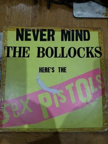 Sex Pistols Never Mind The Bollocks Vinyl LP 1977 French Virgin Barclay Press