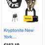 Kyrptonite Lock & Heavy Duty Chain Image 2