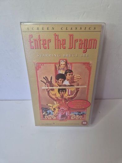 Bruce Lee: Enter The Dragon 1996 VHS (Screen Classics) - MINT / MOULD-FREE
