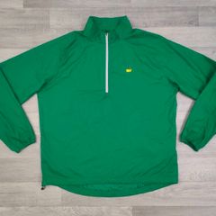 Peter Millar Master Augusta National Half Zip Windbreaker Jacket Mens Large
