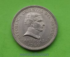 Uruguay 1960 year coin.