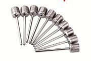 10x Friend Sport Ball Inflating Pump Needle for Football Basketball Soccer Inflatable Air Valve Adaptor Stainless Steel Pump