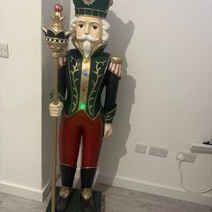 5FT 3160cm Large LED Christmas Nutcracker Brand New