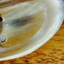 Vintage Carved Horn Fish Image 10