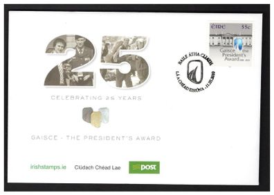 2010 Ireland 25th Anniversary of Gaisce - The President's Award Commemorative Stamp First Day Cover (FDC)
