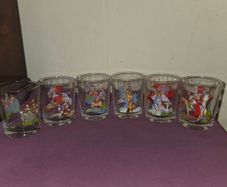 Set of 6 Boyne Valley Honey Company Irish Mythology Glasses