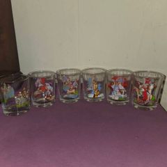 Set of 6 Boyne Valley Honey Company Irish Mythology Glasses