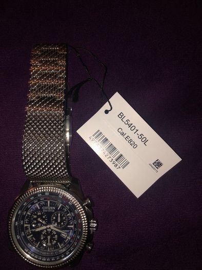Citizen watch eco drive solar power perpetual calendar Brand new 6 years warranty