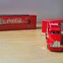 2 die-cast metal models of the Coca-Cola Christmas holiday truck Image 3