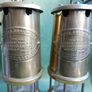 Vintage Miners Brass Oil Lamps Barrick Brass Britisch Coal Mining Parafin Lamp Image 4